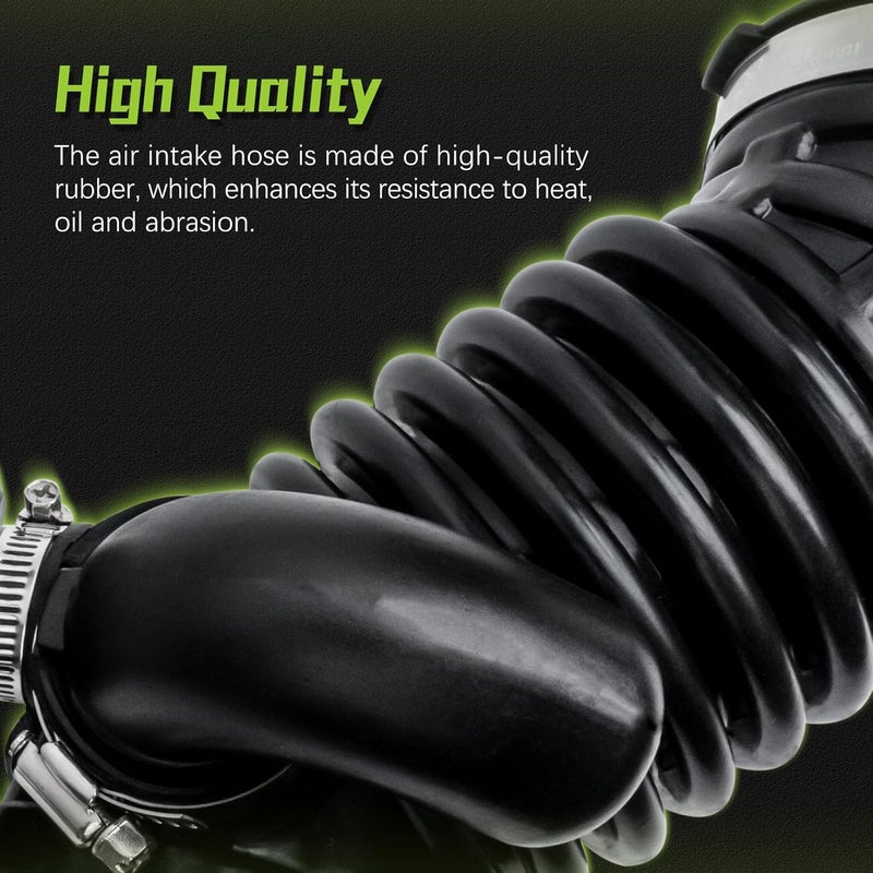 VINMS 16576-ET00A Engine Air Intake Hose Tube With Clamps for 2007 2008 2009 2010 2011 2012 Nissan Sentra 2.0L - Image 3